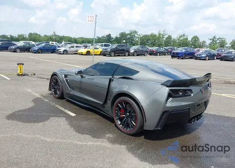 2016 Chevrolet Corvette Z06 1Lz из США, поврежденный, VIN 1G1YP2D6XG5610230